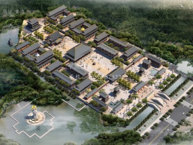 兴宁护国寺重建项目工程施工